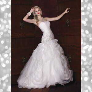 NWT Impression Bridal Wedding Dress 10124